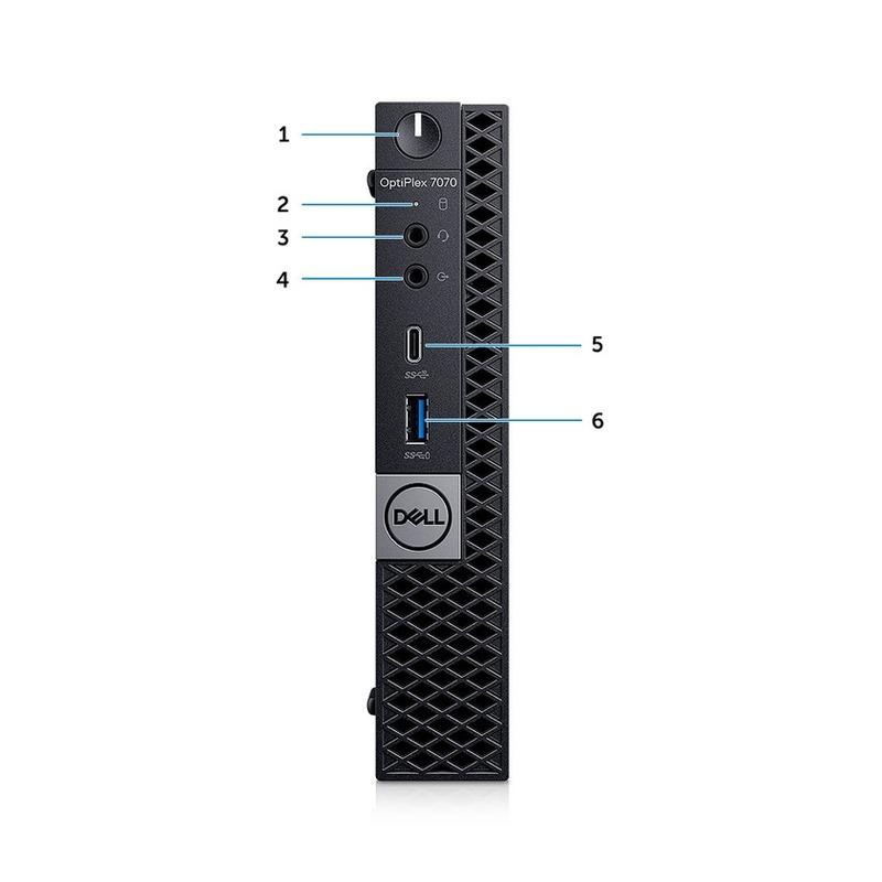 Desktop Dell OptiPlex 7070 Core i5 - 9ªGen 8Gb 256Gb SSD Win11Pro — Recondicionado