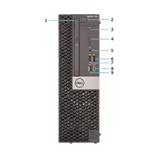 Desktop Dell OptiPlex 7060 Core i5 - 8ªGen 8Gb 250Gb SSD Win11Pro | Recondicionado