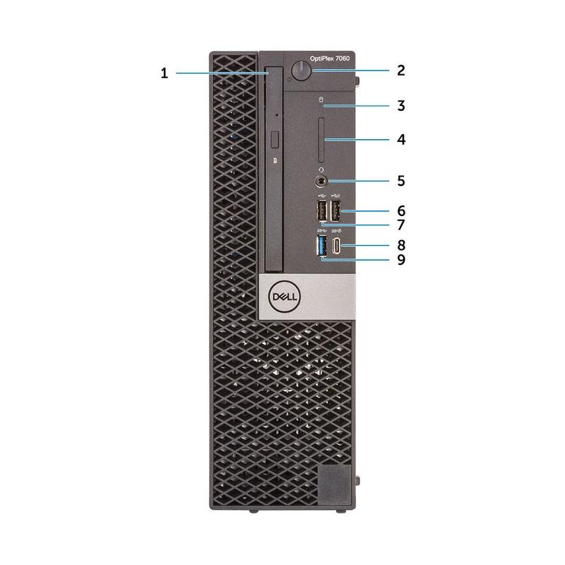 Desktop Dell OptiPlex 7060 Core i5 - 8ªGen 8Gb 250Gb SSD Win11Pro | Recondicionado