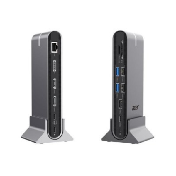 Docking Station Acer Type C 15in1 2xHdmi 4K 60HZ 1xDP 8K 30HZ 4xUSB A 3xUSB C 1xRJ45 1xSD 1xTF 1x3.5MM AUDIO — Recondicionada