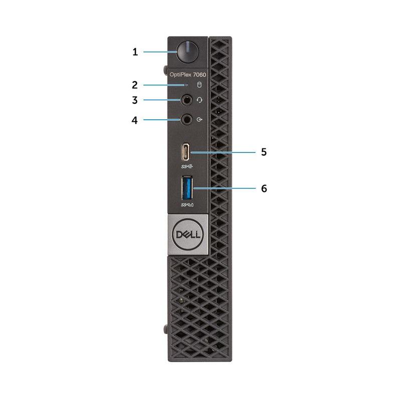 Desktop Dell OptiPlex 7060 Core i5 - 8ªGen 8Gb 256Gb SSD Win11Pro | Recondicionado
