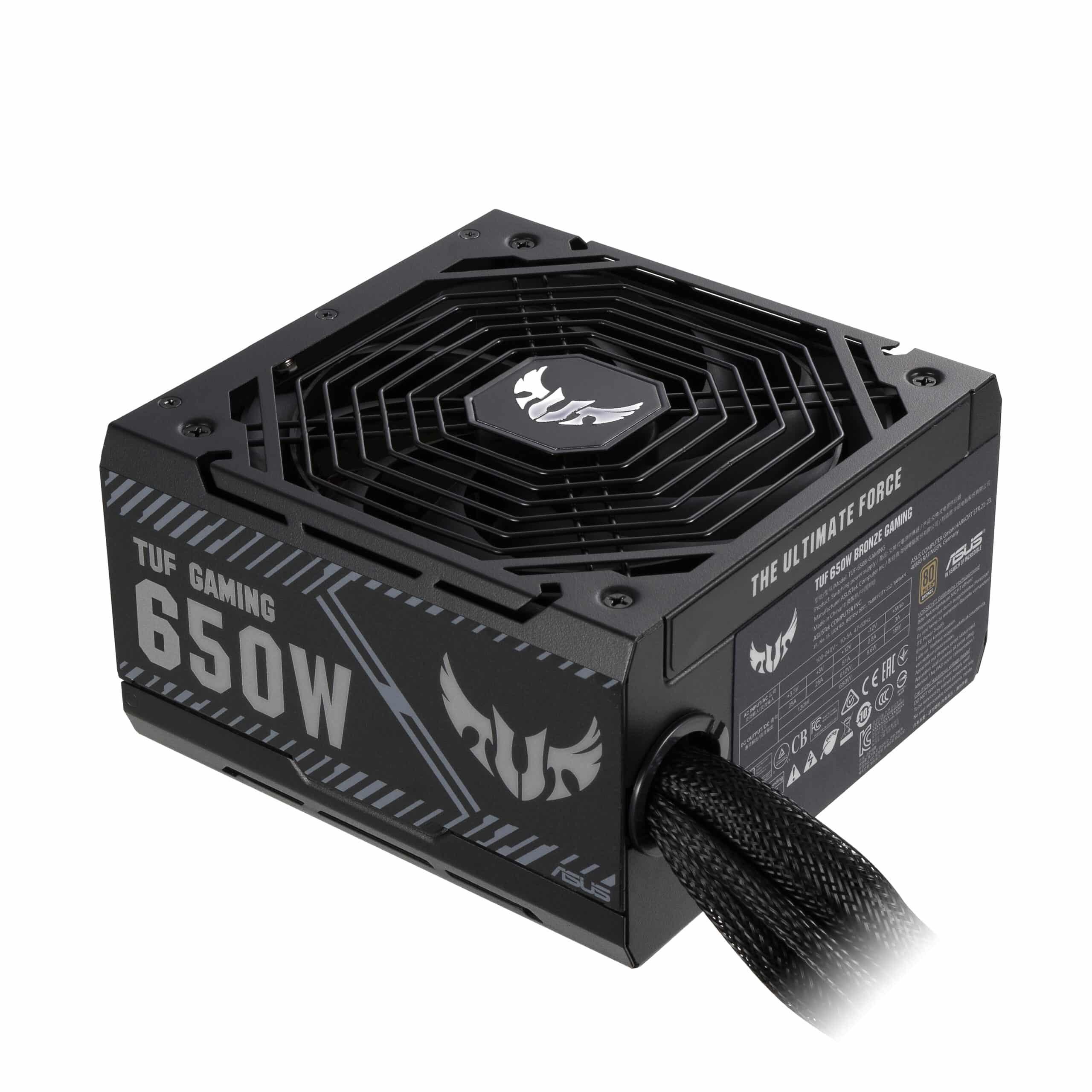 Fonte de Alimentação Asus TUF Gaming 650W 80 Plus Bronze — Recondicionada