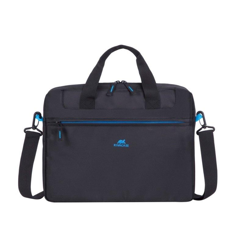 Mala Rivacase 14" Regent II 8027 Preta — Recondicionada