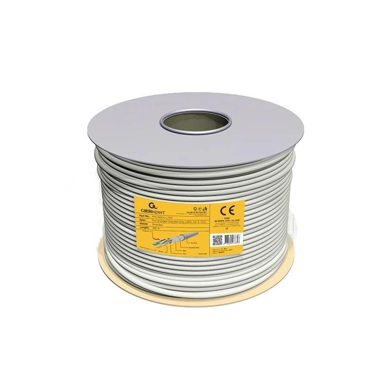 Cabo de Rede Gembird LAN FTP CAT6 (CCA) Entrançados Eca 100 metros