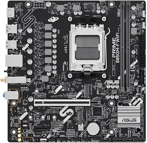 Motherboard Asus Prime B850M - F WiFi 2xDDR5 M.2 PCIe 5.0 Socket AM5 mATX — Recondicionada
