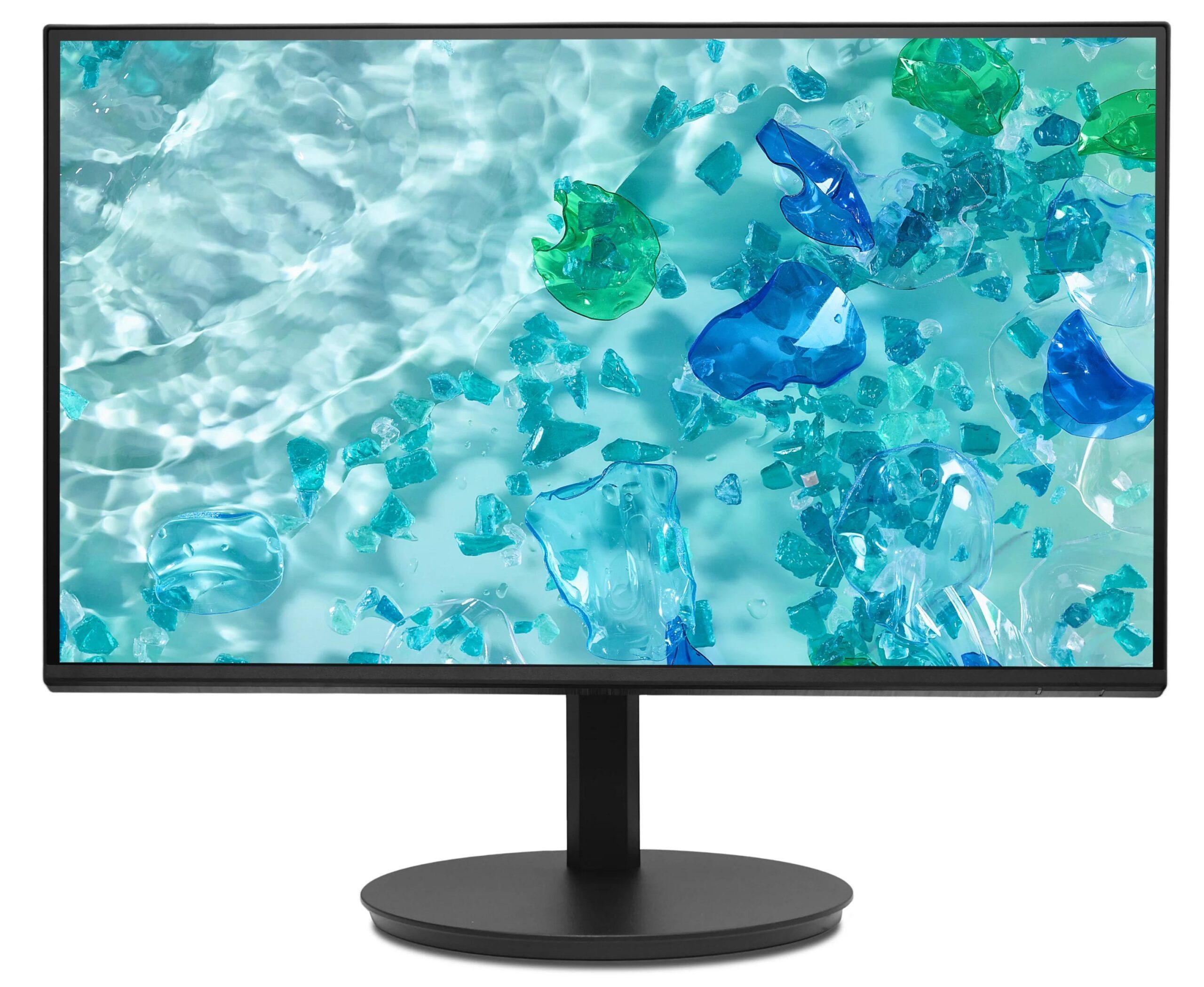 Monitor Acer CB242YGbmiprux 23.8" IPS Full HD 120 Hz 1 ms HDMI DisplayPort USB - C Preto