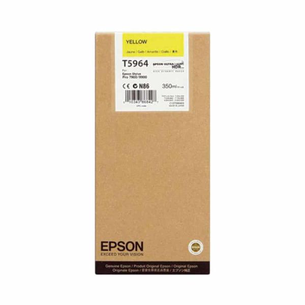 Tinteiro Original Epson T5964 Amarelo — Recondicionado