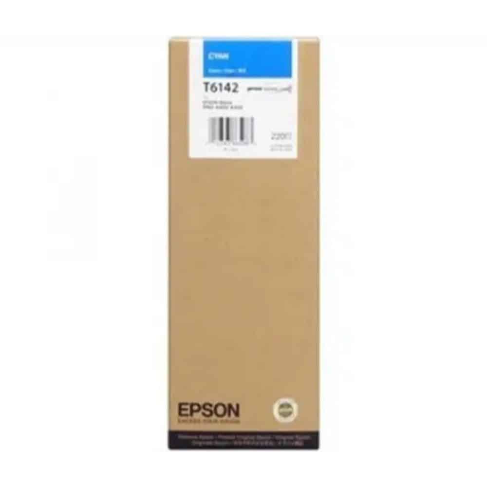 Tinteiro Original Epson T6142 Azul — Recondicionado