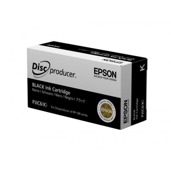 Tinteiro Original Epson PJIC6 Preto — Recondicionado