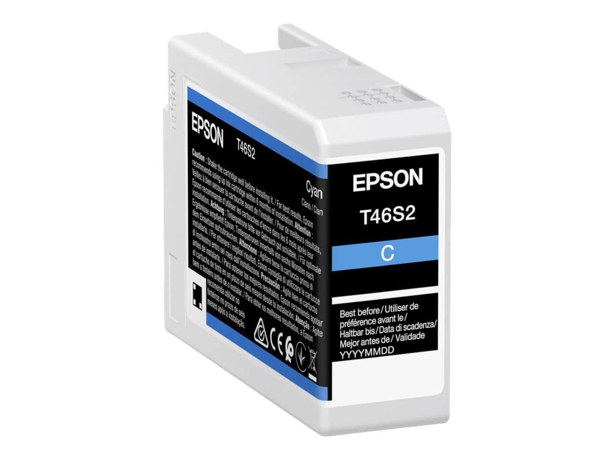 Tinteiro Original Epson T46S2 Azul — Recondicionado