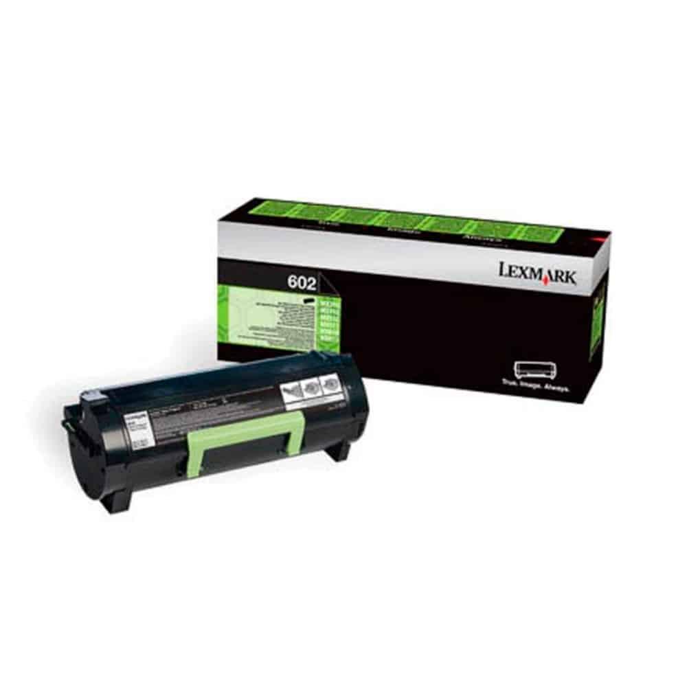 Toner Original Lexmark 602 Preto — Recondicionado