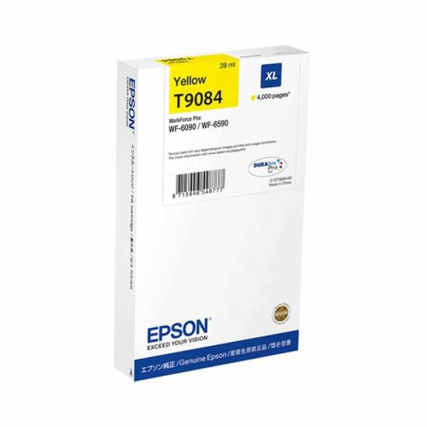 Tinteiro Original Epson T9084 Amarelo — Recondicionado