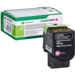 Toner Original Lexmark C242XM0 Magenta — Recondicionado