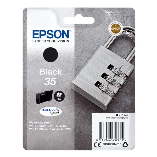 Tinteiro Original Epson nº35 Preto — Recondicionado