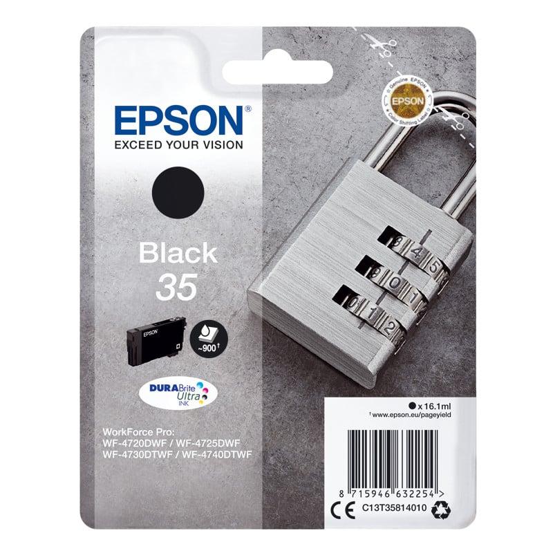 Tinteiro Original Epson nº35 Preto — Recondicionado