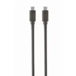 Cabo USB - C para USB - C GEMBIRD USB 3.2 Gen 1 1m Preto