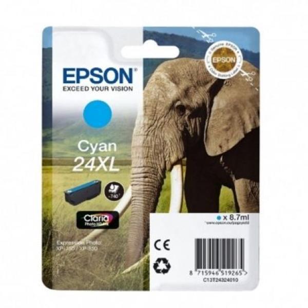 Tinteiro Original Epson nº2432 XL Alta Capacidade Azul — Recondicionado