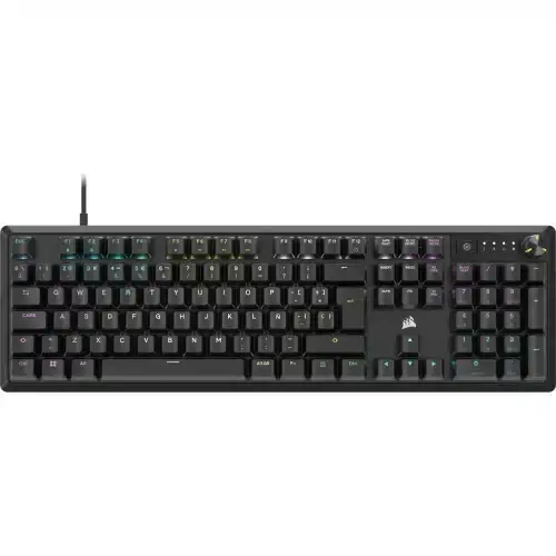 Teclado Mecânico Corsair K70 Core RGB Switches MLX Red Preto (PT)