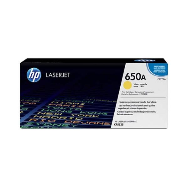 Toner Original HP nº650A Amarelo — Recondicionado