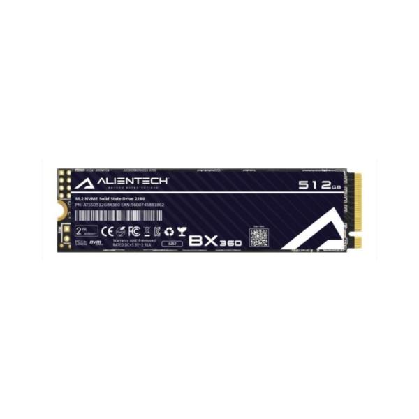 Disco SSD AlienTech BX360 512Gb M.2 NVME Bulk — Recondicionado