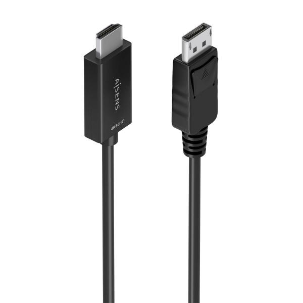 Adaptador Aisens DISPLAYPORT a HDMI 4K@60HZ - DP/M - HDMI/M - 1.5m — Recondicionado