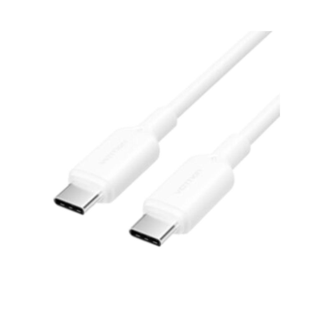 Cabo USB Vention - 60W - 3A - 1m - Cor Branco - Recondicionado