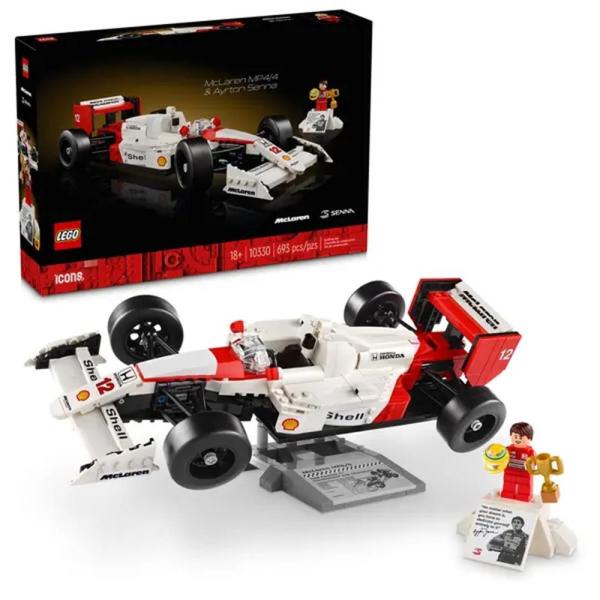 LEGO Icons McLaren MP4/4 e Ayrton Senna - 10330 — Recondicionado