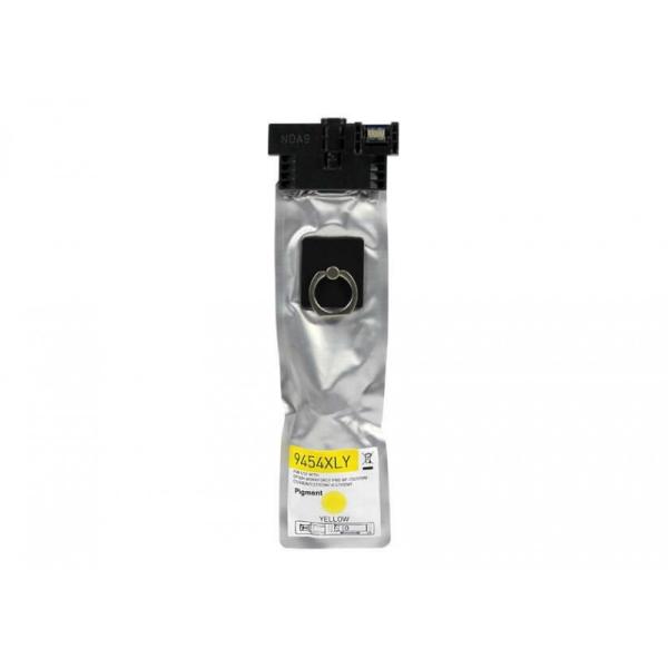 Tinteiro Compatível Epson T9454/T9444 Amarelo, Tinta Pigmentada, Recondicionado