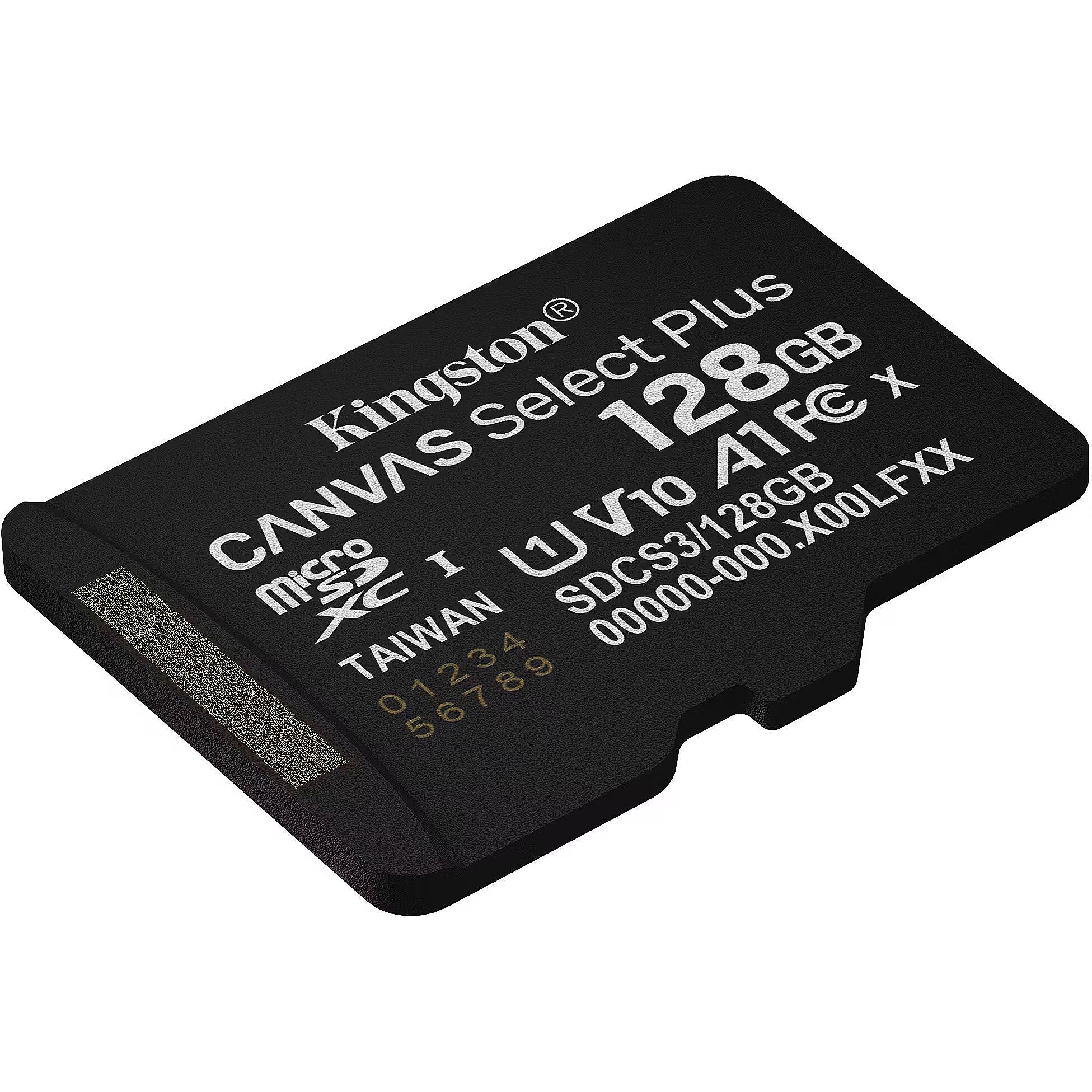 Cartão 128GB microSDXC Canvas Select Plus Gen3 150MB/s A1 Card — Recondicionado