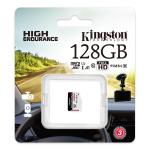 Cartão MicroSDXC Kingston High Endurance 128GB 95MB/s C10 UHS - I U1 A1 — Recondicionado
