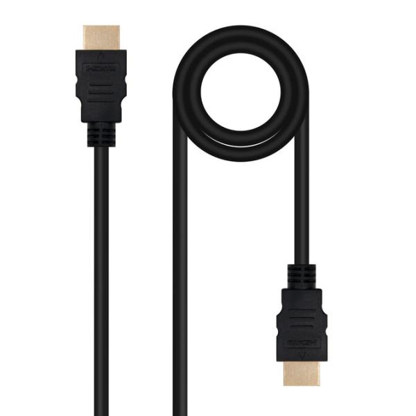 Cabo HDMI V2.0 4K@60Hz 18Gbps Nanocable A M/M 2 M Preto
