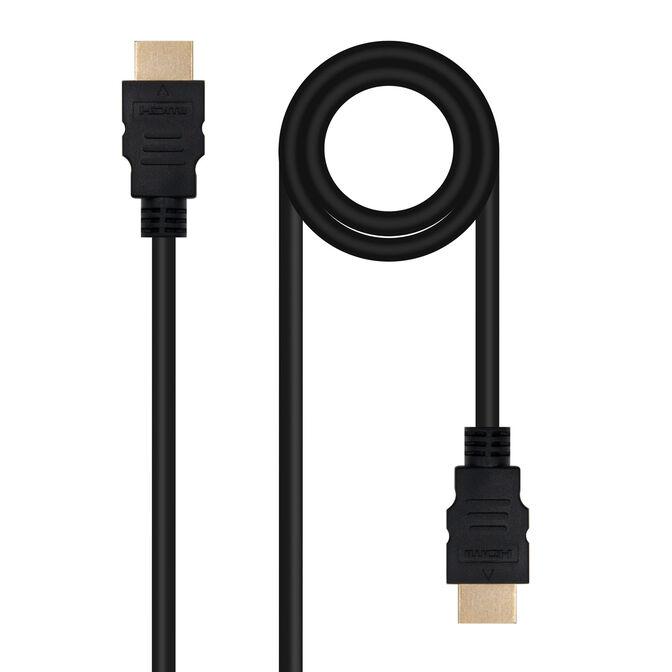 Cabo HDMI V2.0 4K@60Hz 18Gbps Nanocable A M/M 2 M Preto