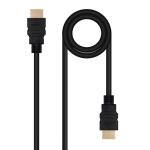 Cabo HDMI V2.0 4K@60Hz 18Gbps Nanocable A M/M 2 M Preto