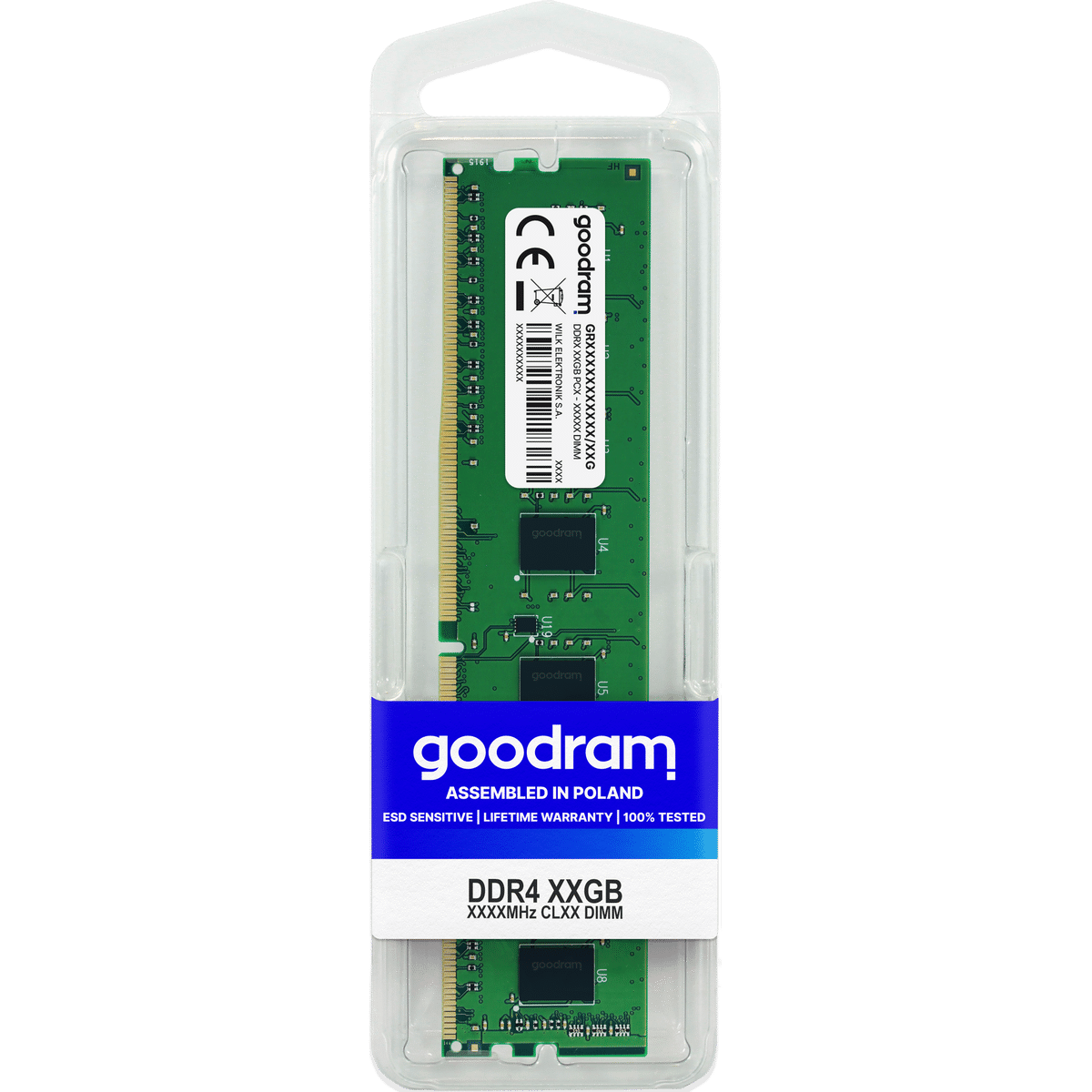 Memória Dimm DDR4 16Gb Goodram 3200Mhz — Recondicionada