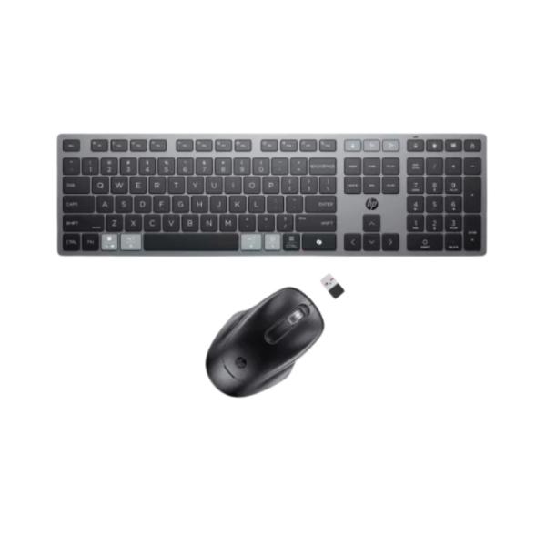 Conjunto Teclado e Rato HP 725 multidispositivo recarregáveis sem fios — Recondicionado