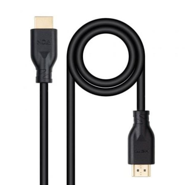 Cabo HDMI V2.0 4K@60Hz 18Gbps Nanocable A M/M CCS 1 M Preto