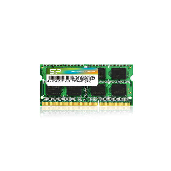 Memória RAM 8GB (1x8GB) 1600MHz DDR3L - SILICON POWER