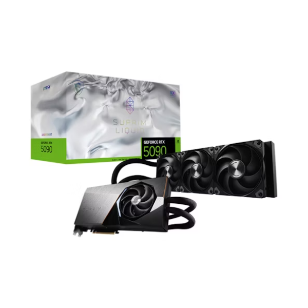 Placa Gráfica MSI Nvidia RTX 5090 32GB Suprim Liquid SOC DDR7