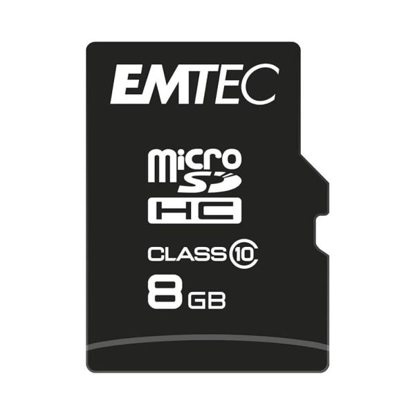 Micro Sdhc Emtec 8Gb Class10 Classic — Recondicionado