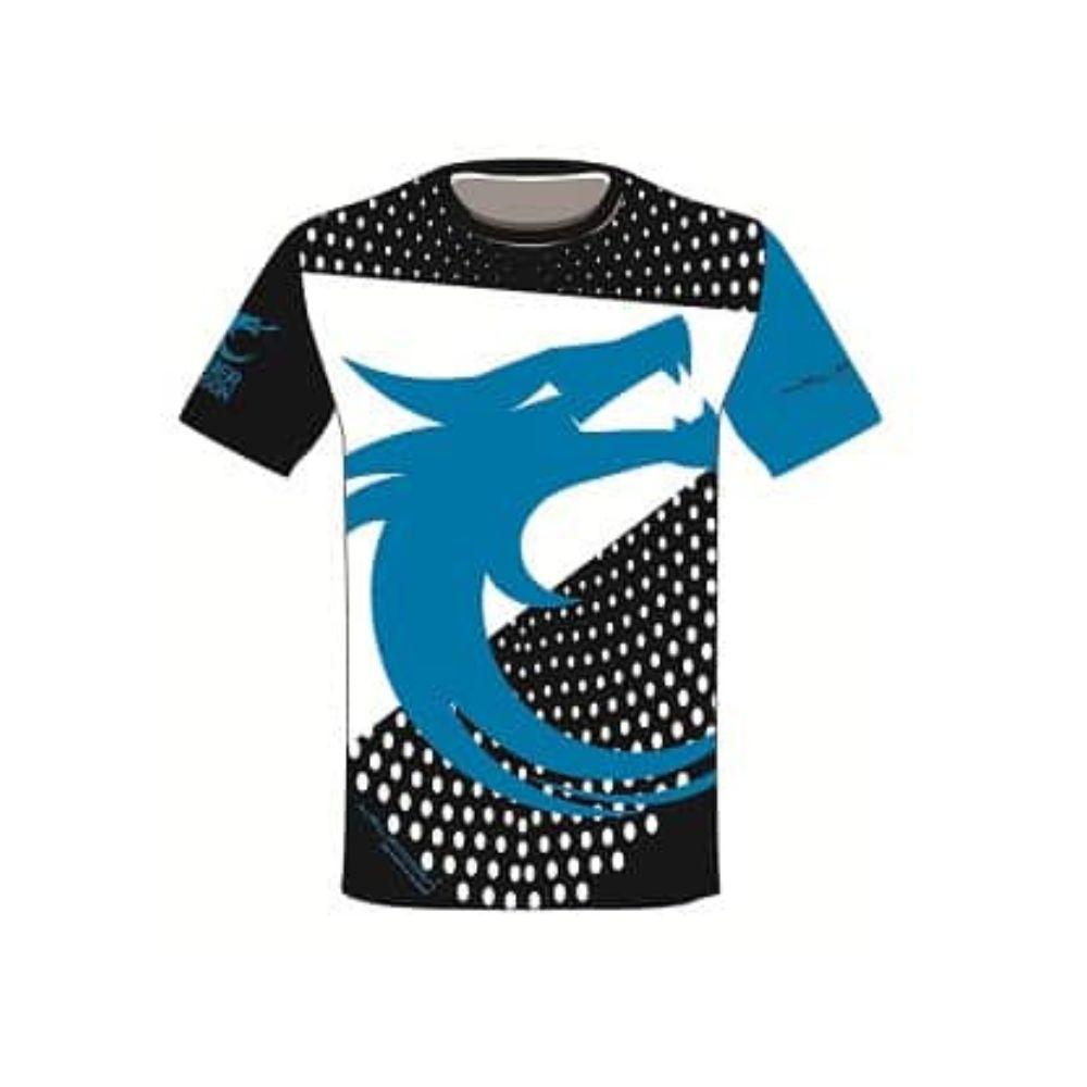T - SHIRT GAMING HALFMMAN - CYBER DRAGON - TAMANHO M