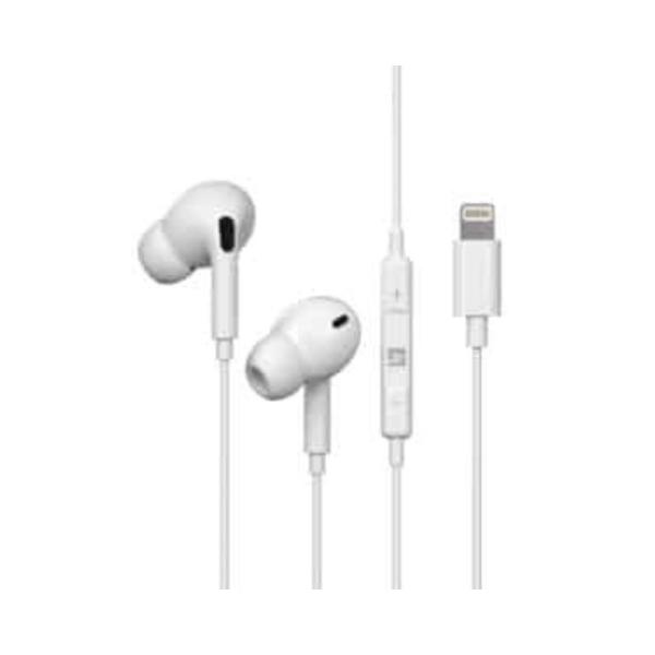 Auriculares Halfmman Smart In - Ear Lightning com Microfone Branco — Recondicionado