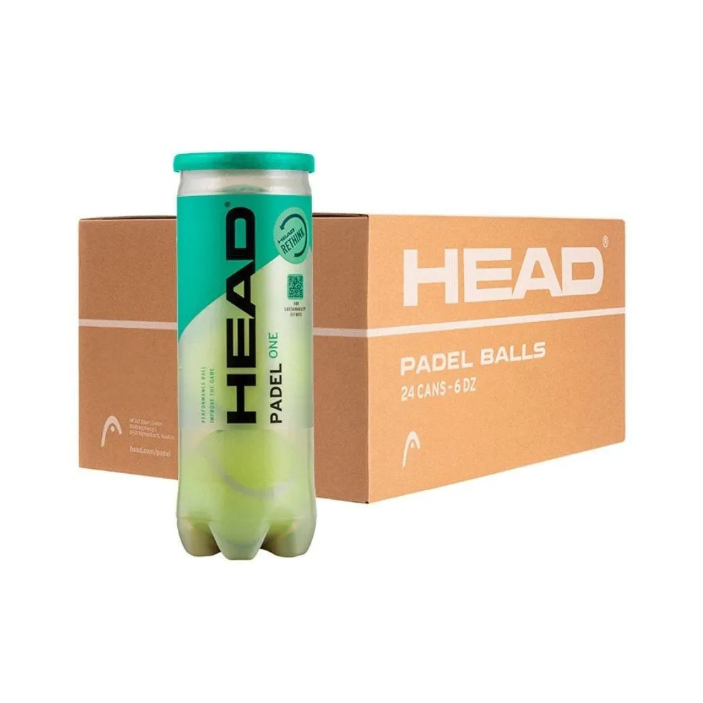 Caixa de Bolas Head Padel One (24 packs de 3 unidades) — Recondicionado