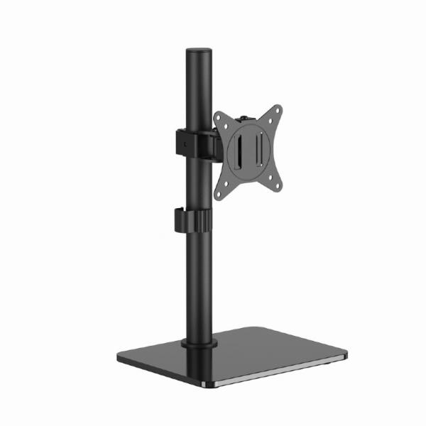 Suporte de Secretária MS - D1ST - 03 para 1 Monitor Ajustável em Altura Rotaçao e e Inclinaçao até 32" / 9Kg