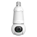 Câmara de Vigilância IP Exterior WiFi Bulb Cam 5MP c/ Lâmpada (Branco) - IMOU