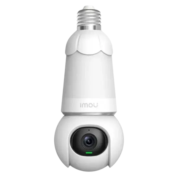 Câmara de Vigilância IP Exterior WiFi Bulb Cam 5MP c/ Lâmpada (Branco) - IMOU