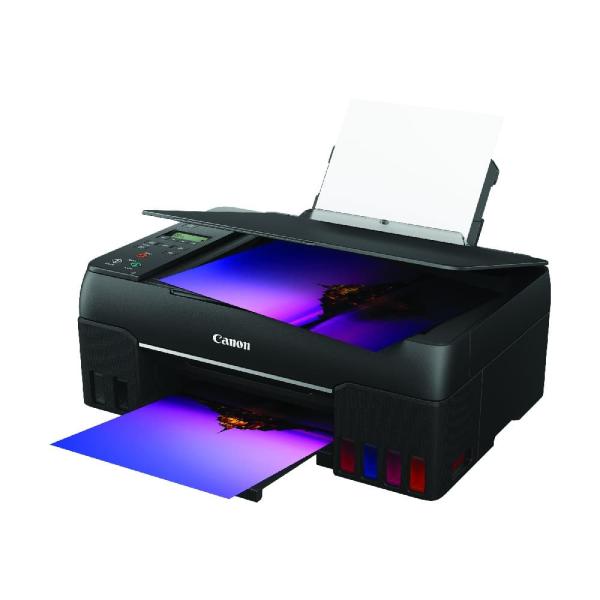 Impressora Multifunções Recarregável Canon PIXMA G650 MegaTank WiFi Preta Recondicionada