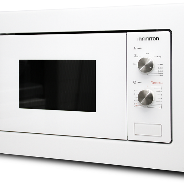 Microondas 20L 800W c/ Grill (Branco) - INFINITON