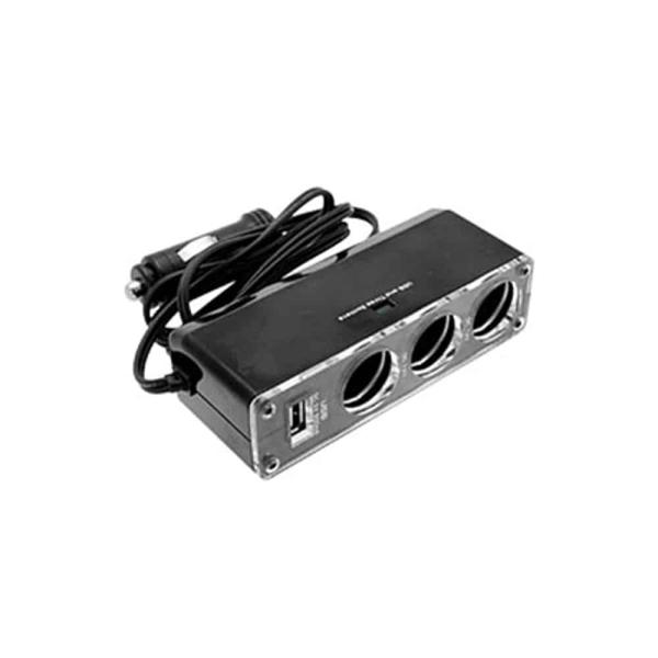 IN - CAR USB TRIPLE SOCKET WF0096 — Recondicionado