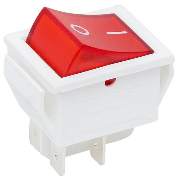Interruptor ON - OFF 16A 250V Luminoso
