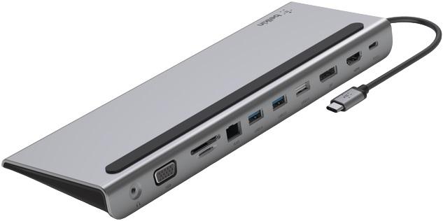 Docking USB - C 11 - EM - 1 (2x USB - A/USB - C/HDMI/DisplayPort/VGA/MicroSD/SD/RJ - 45/Jack) - BELKIN